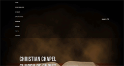 Desktop Screenshot of christianchapelchurch.us