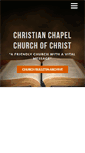 Mobile Screenshot of christianchapelchurch.us